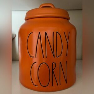 Rae dunn candy corn canister